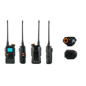 Statie radio portabila VHF/UHF Baofeng BF-K62, triband, 999CH, VOX, Scan, Radio FM, Li-Ion 2600 mAh