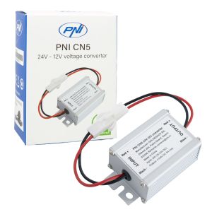 Convertor de tensiune PNI CN5 intrare 24V iesire 12V  curent 5A