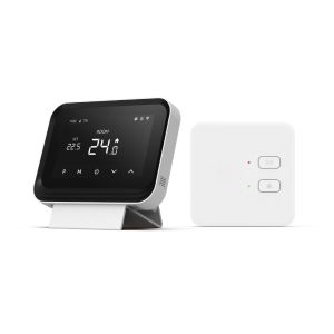 Termostat inteligent PNI CT210S fara fir, cu WiFi, control prin Internet, pentru centrale termice, APP TuyaSmart
