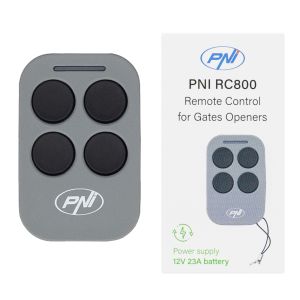 Telecomanda suplimentara PNI RC800 pentru kit automatizare porti autoportante
