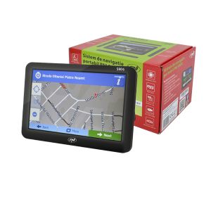 Sistem de navigatie portabil PNI S905 ecran 5 inch, 800 MHz, 128M DDR3, 4GB harta inclusa iGO Primo Full Europe