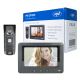 Interfon video PNI DF930 cu 1 monitor, ecran LCD 7 inch, 800x480, iesire yala electromagnetica, negru