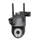 Camera supraveghere video PNI IP593, wireless, cu IP, Dual lens, 3 x 3MP