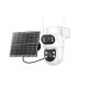 Camera supraveghere video IP974S GSM 4G AOV, PTZ, dual lens 2MP + 2MP, panou solar 8W, acumulator bloc 7800mAh