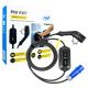 Incarcator portabil PNI KW7 32A, 7.4KW, pentru masini electrice, 230V, monofazat, cablu Type 2 si conector 5 pini IEC621