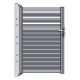Poarta pietonala din aluminiu PNI MAB900 lungime 0.9m si inaltime 1.5m