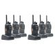 Kit 6 statii radio portabile PNI PMR R40 PRO acumulatori, incarcatoare si casti incluse
