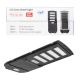 Lampa de iluminat stradal PNI SL130 20W, cu panou solar incorporat 20W, 6500K, 2900lm, 4 x acumulator 20Ah incorporat, s