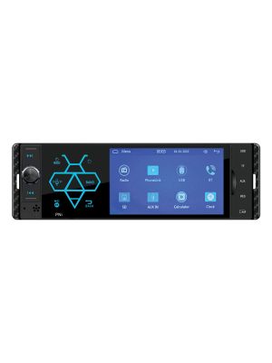 MP5 player auto PNI Clementine 9541S 1DIN display 4 inch  50Wx4, Bluetooth, radio FM, SD si  2 x USB, 2 RCA video IN/OUT