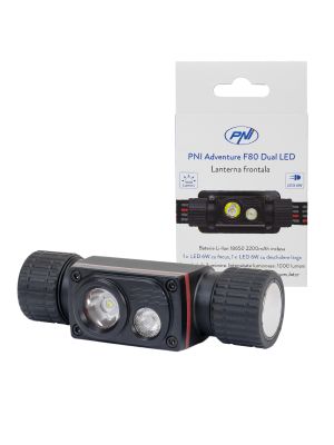 Lanterna frontala PNI Adventure F80