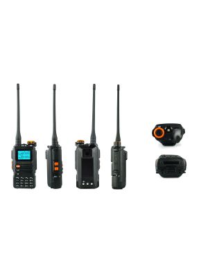 Statie radio portabila VHF/UHF Baofeng BF-K62, triband, 999CH, VOX, Scan, Radio FM, Li-Ion 2600 mAh