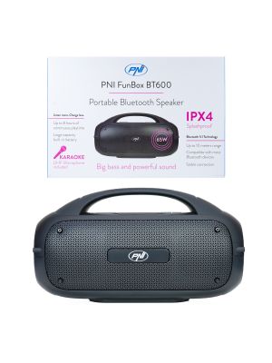 Boxa portabila PNI FunBox BT600, cu Bluetooth