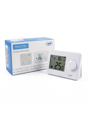 Termostat fara fir PNI CT22 pentru centrale termice