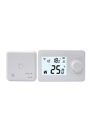 Termostat fara fir PNI CT61S pentru centrale termice, afisaj iluminat, programe zilnice