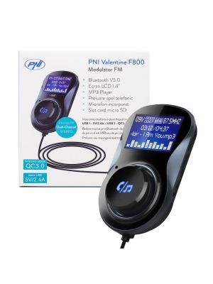 Modulator FM PNI Valentine F800 Bluetooth