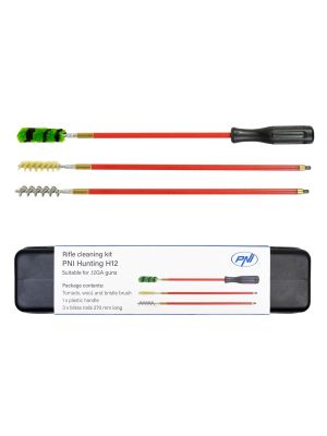 Kit de curatare arme PNI Hunting H12 cu 3 perii incluse pentru arme calibru .12