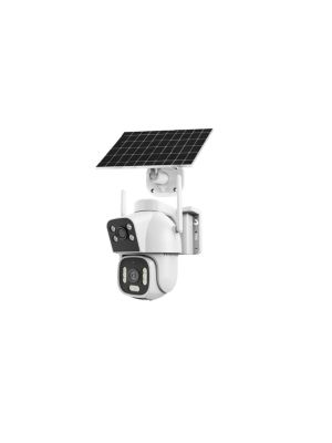Camera supraveghere video dual lens PNI IP452 AOV 2MP si 4G cu panou solar