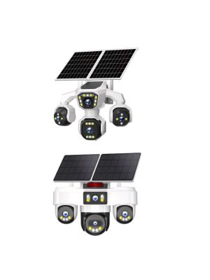 Camera supraveghere video PNI IP84S Live AOV 4 camere 2Mpx GSM 4G cu panou solar si acumulator 16000 mAh