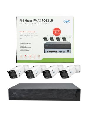 Kit supraveghere video PNI House IPMAX POE 3LR
