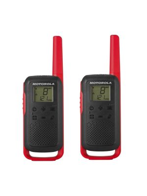 Statie radio PMR portabila Motorola TALKABOUT T62 RED set cu 2 buc