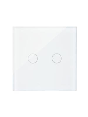 Intrerupator dublu cu touch si dimmer PNI SafeHome PD702 700w