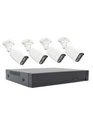 Kit supraveghere video PNI House POE154 5MP - NVR si 4 camere exterior