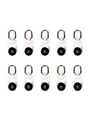 Set 10 inele PNI PT923I pentru sina perdea, draperie PNI PT923
