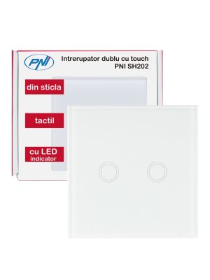 Intrerupator dublu cu touch PNI SH202