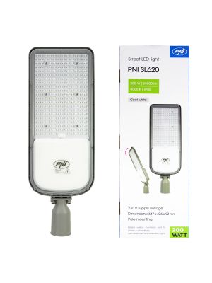 Lampa de iluminat stradal PNI SL620 200W, 24000lm, 6500K, 230V
