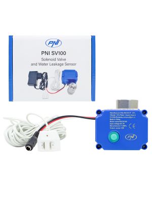 Kit anti inundatie PNI SV100 senzor si electrovalva 3/4 inch DN20