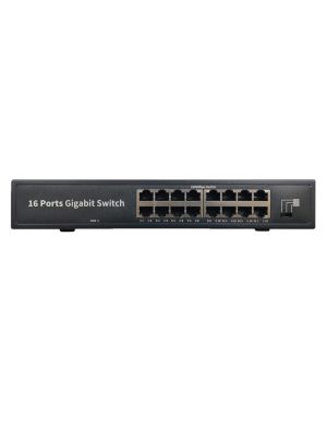 Switch PNI SW216, 16 x 10/100/1000 Mbps, Gigabit, carcasa metalica