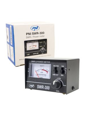 Reflectometru PNI SWR-300 PWR-SWR Meter, pentru masurare SWR antene radio in frecventa 26-30Mhz si putere statii radio C