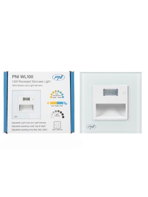 Lampa LED PNI WL100 pentru iluminare trepte scara