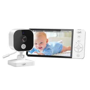 Aproape nou : Video Baby Monitor PNI BM500S ecran 5 inch, wireless 2.4 GHz, senzor temperatura, alerta temperatura, VOX, vedere nocturna